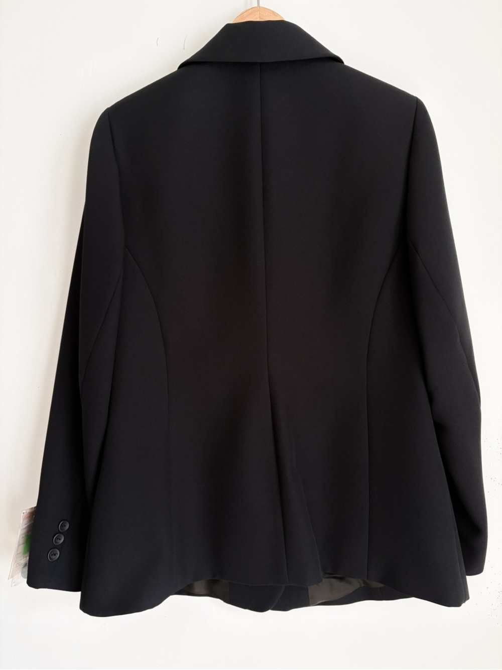 Vintage AGMIR Classic Black Women's Blazer, Size M - Made in Europe - Picture 5 of 11